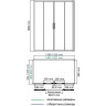 Душевой уголок WASSERKRAFT LIPPE 45S49